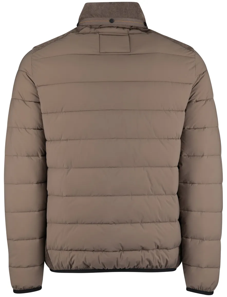 NZA jas gewatteerd bruin polyamide