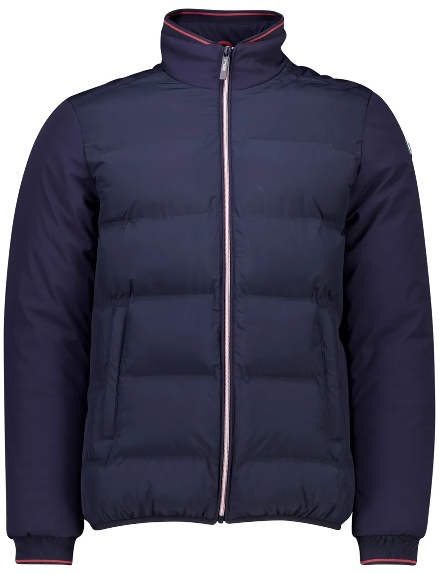 puffer jas NZA donkerblauw effen