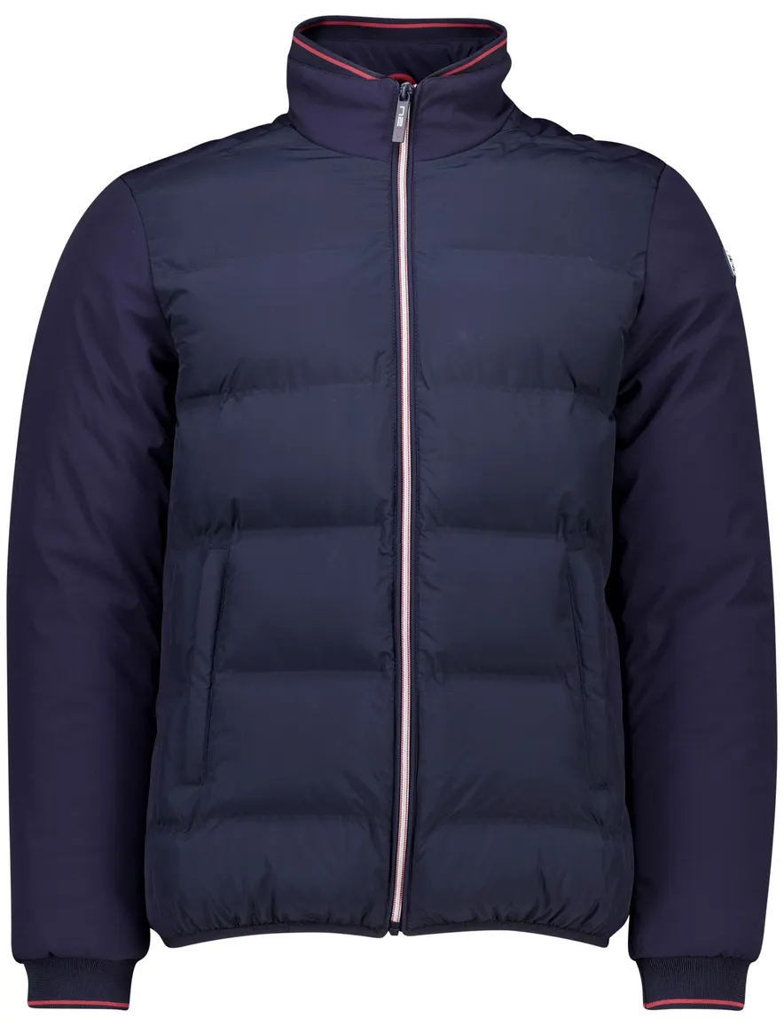 puffer jas NZA donkerblauw effen