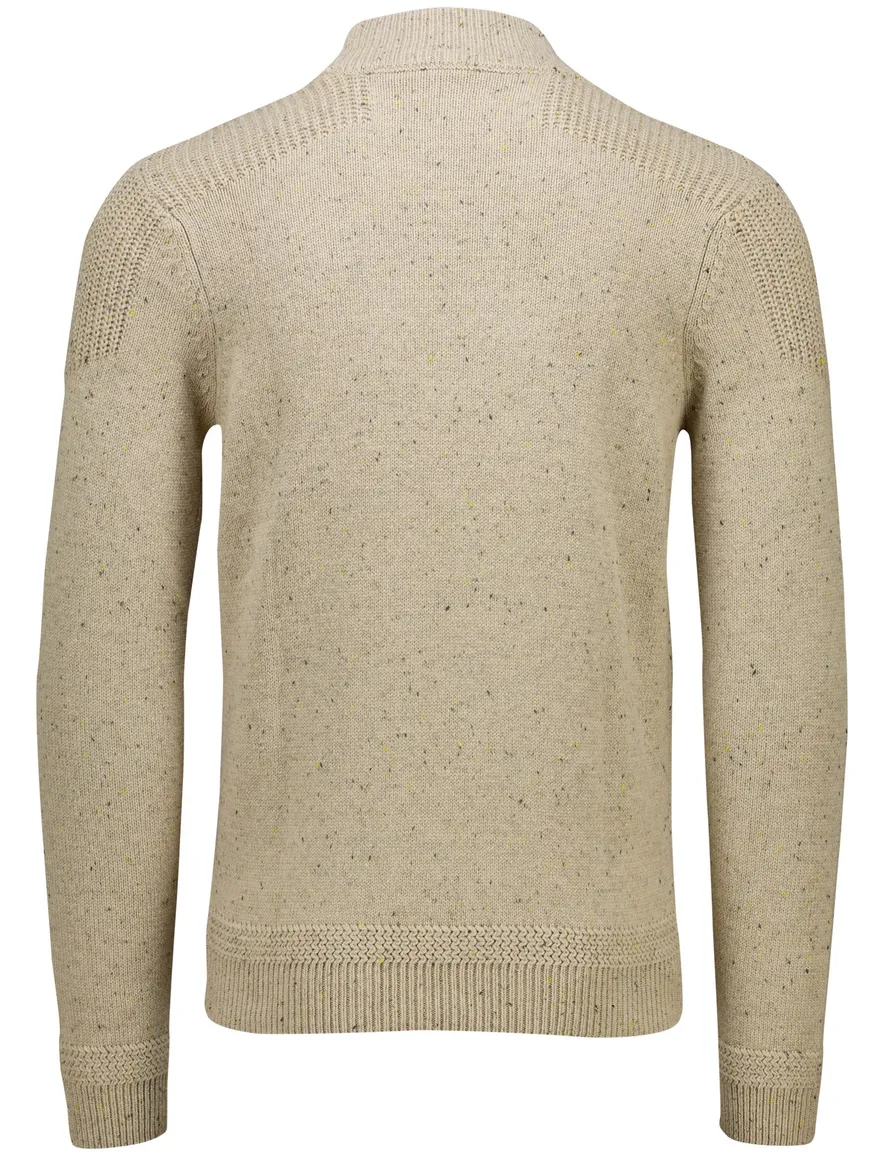 New Zealand trui Melange beige gemêleerd