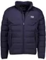 New Zealand winterjas donkerblauw normale fit gewatteerd