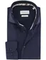 Profuomo Overhemd donkerblauw cutaway boord