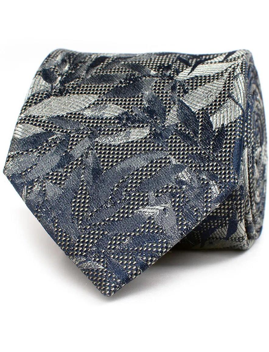 Tresanti stropdas blauw geprint