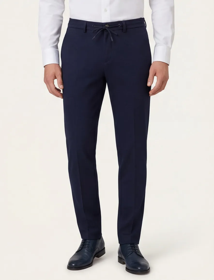 Born With Appetite Das Jersey chino donkerblauw