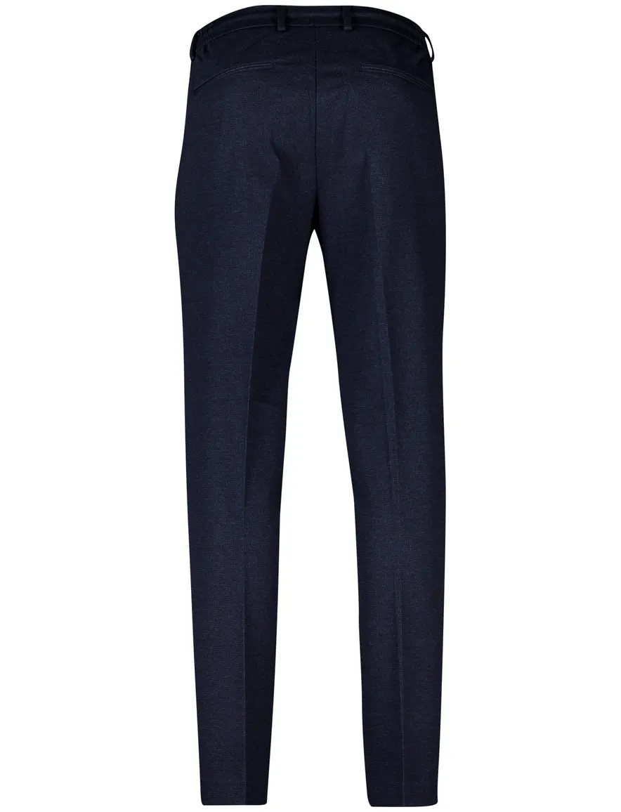 Born With Appetite broek donkerblauw effen elastische band