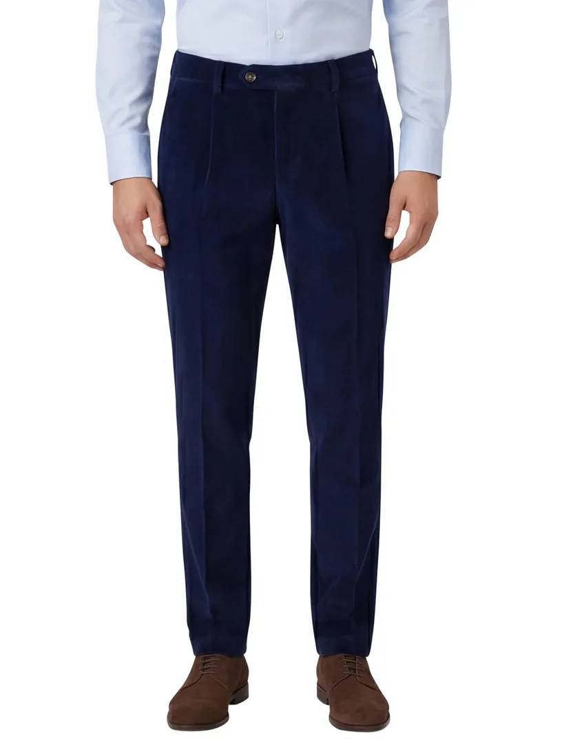 Born with appetite broek navy effen pedro