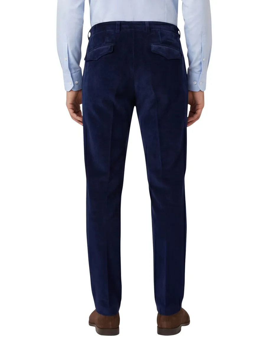 Born with appetite broek effen navy pedro