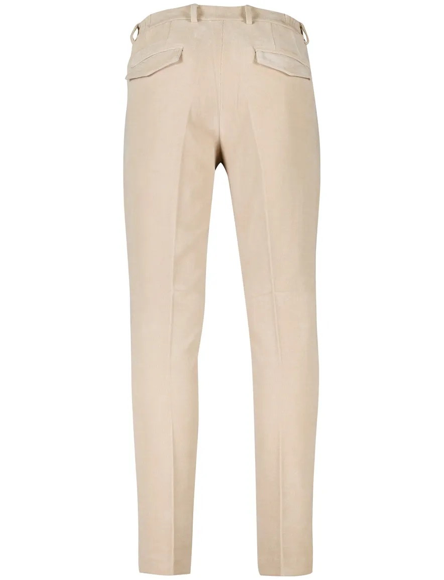Born with appetite pantalon beige effen