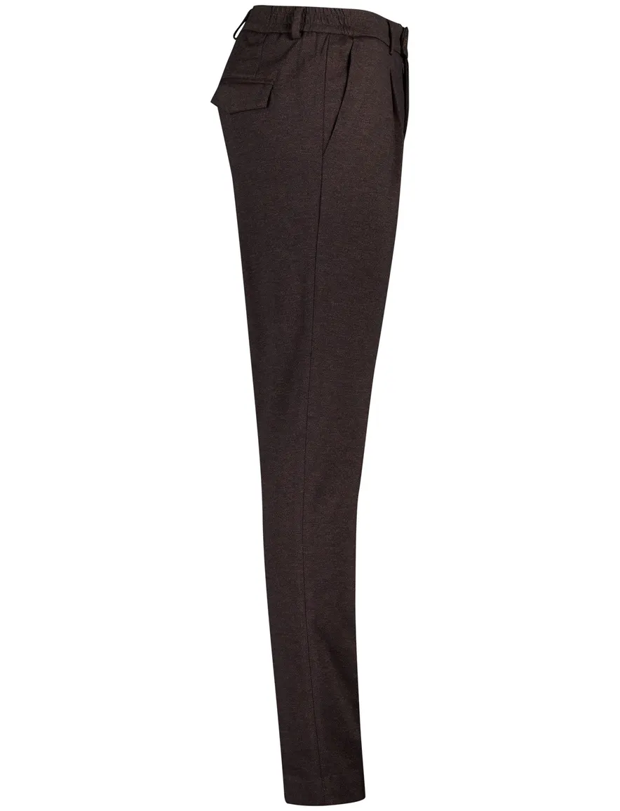 Born with appetite broek effen bruin pedro