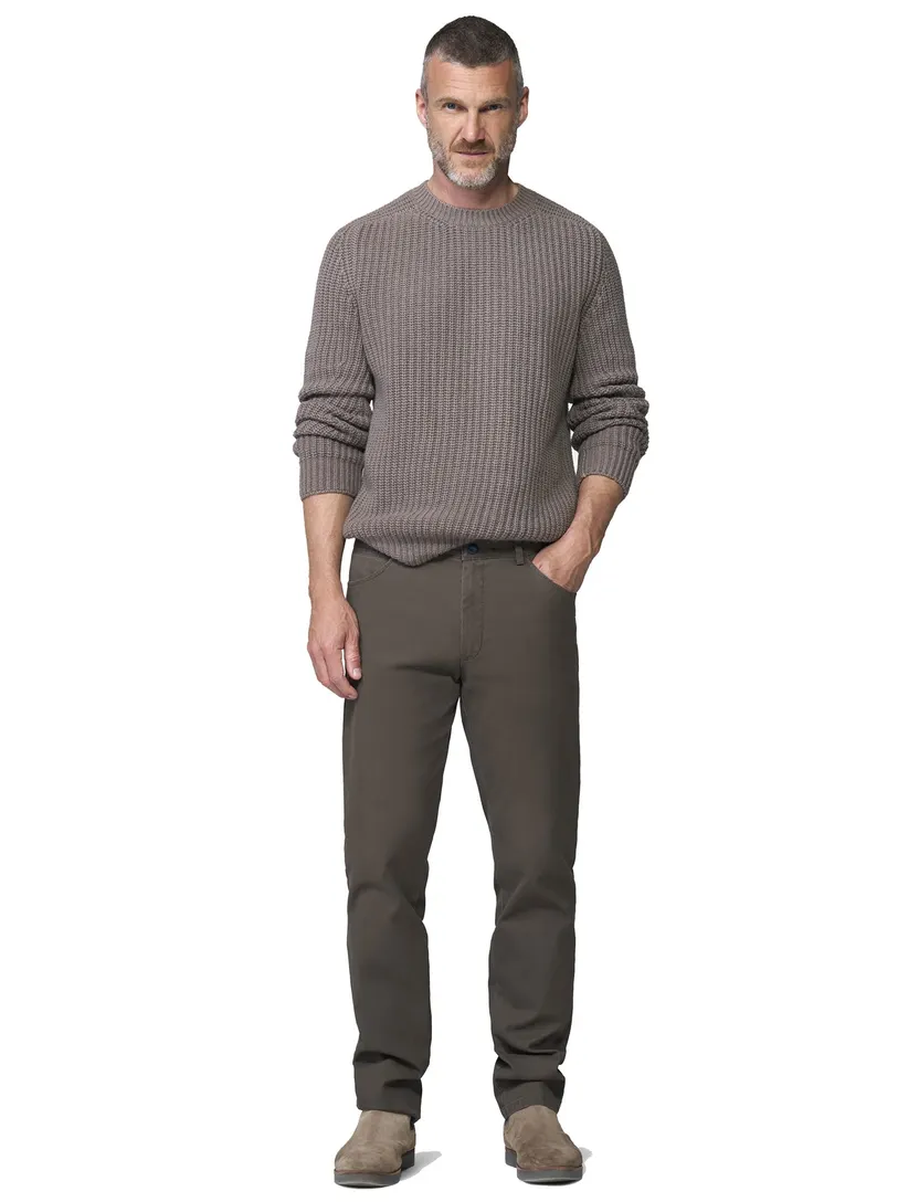 Broek Meyer Dublin bruin chino