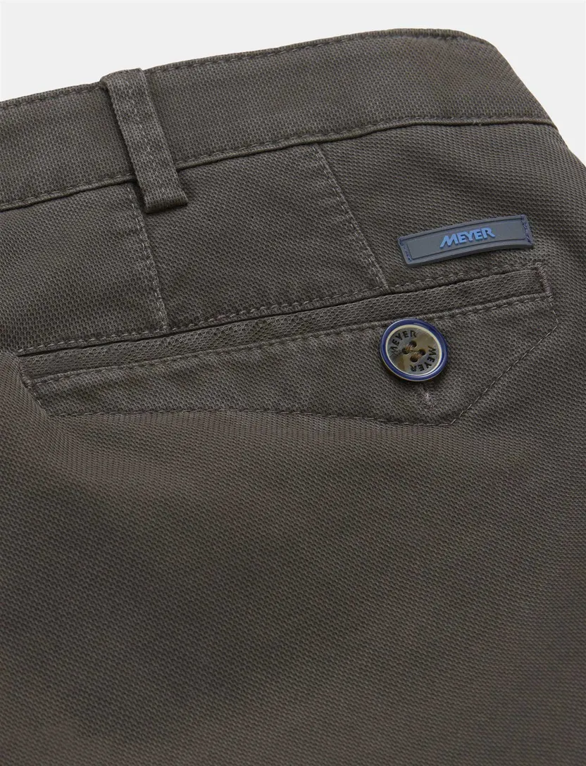 Broek Meyer Dublin bruin chino