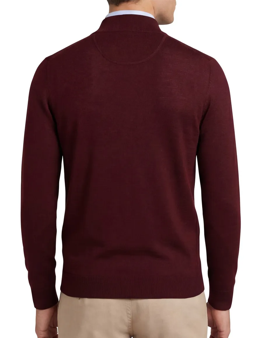 vest bordeaux Portofino