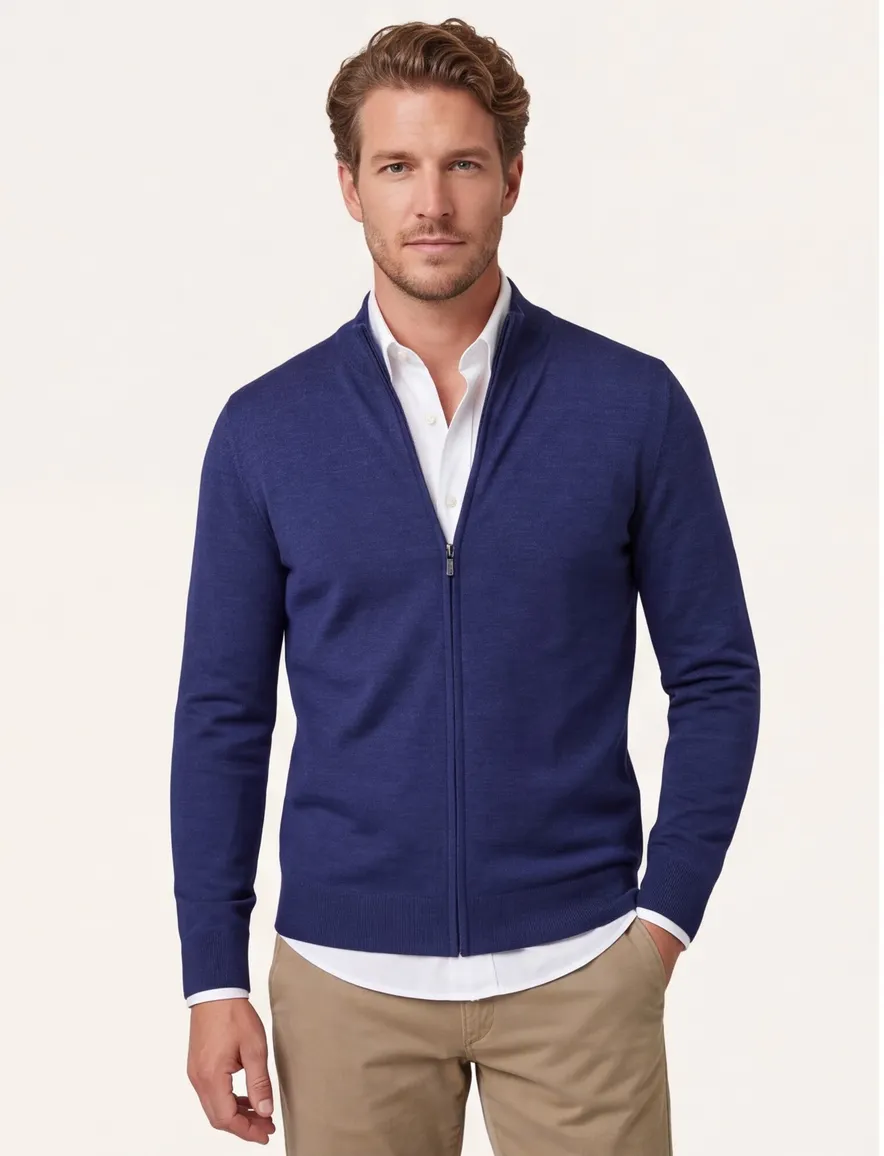 Portofino vest donkerblauw