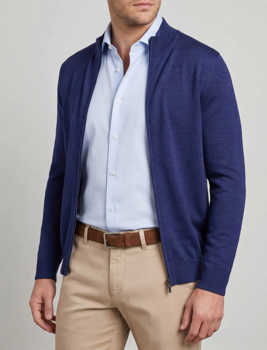 vest blauw Portofino