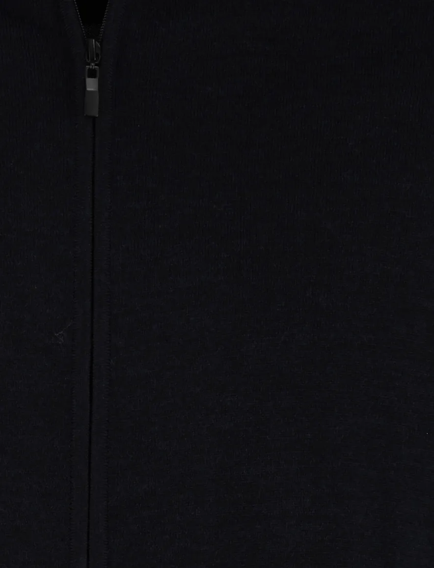 Portofino vest extra lange mouw navy
