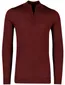 Portofino trui extra lange mouwlengte rood merinowol