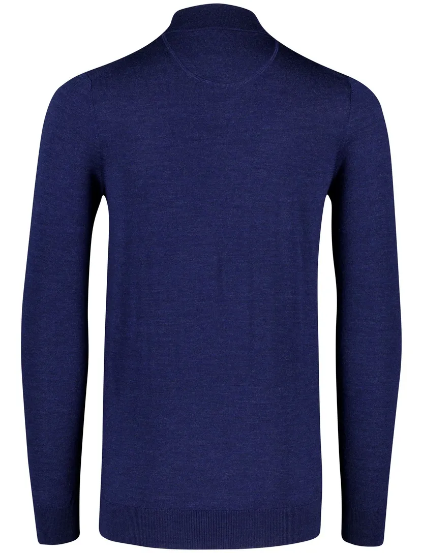 Portofino trui half zip kobalt extra lang