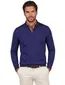Portofino trui blauw extra lange mouw