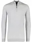 Portofino trui half zip grijs extra lang