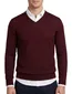 trui Portofino rood scheerwol