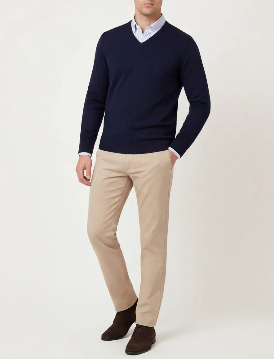trui donkerblauw Portofino