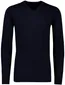 Portofino trui extra lange mouwlengte donkerblauw scheerwol