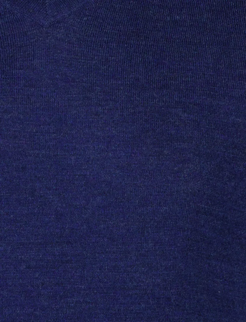 Portofino trui donkerblauw gemeleerd