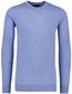 Portofino trui extra lange mouwlengte blauw gemeleerd