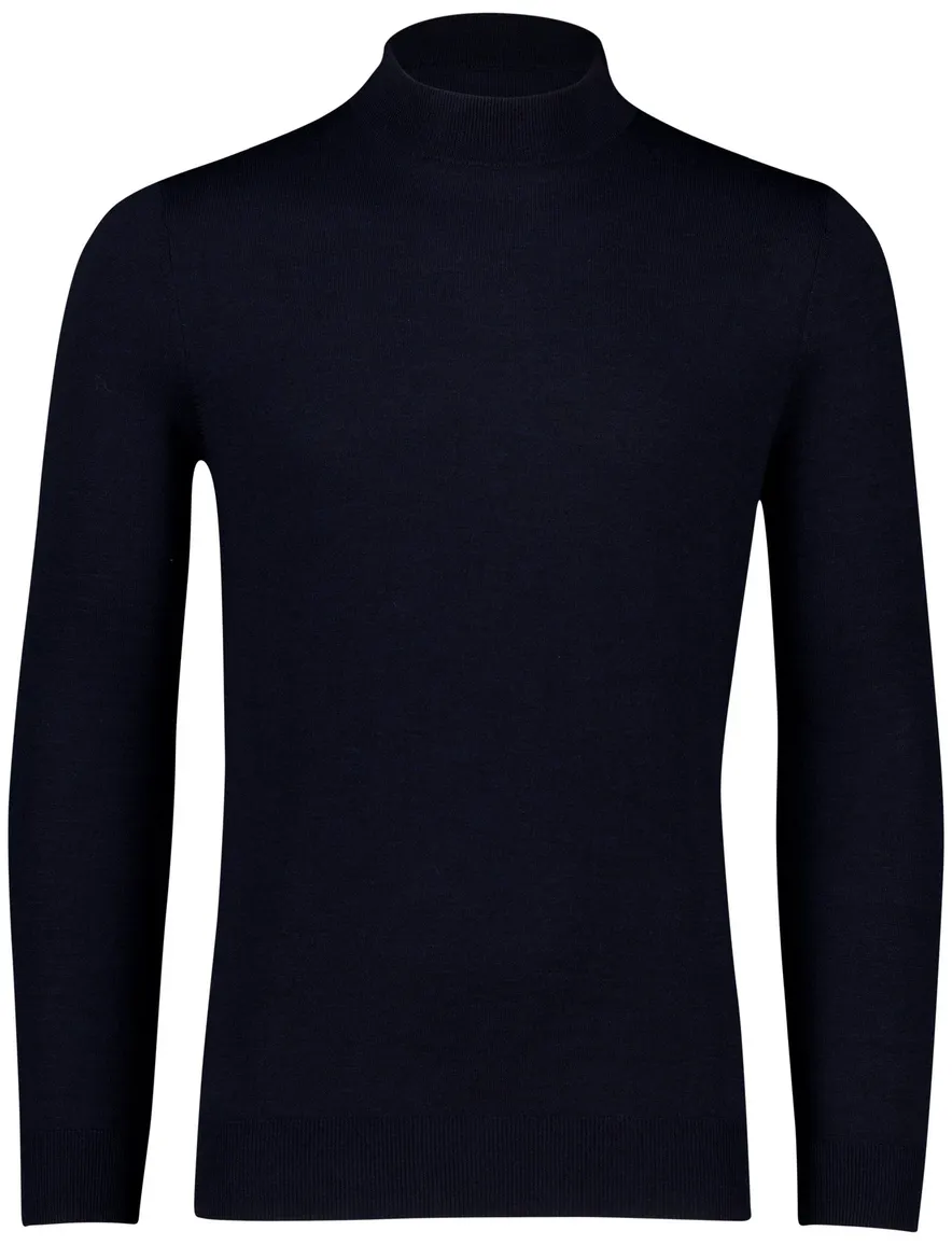 Portofino turtleneck trui navy