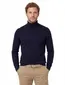 Portofino turtleneck trui navy merinowol