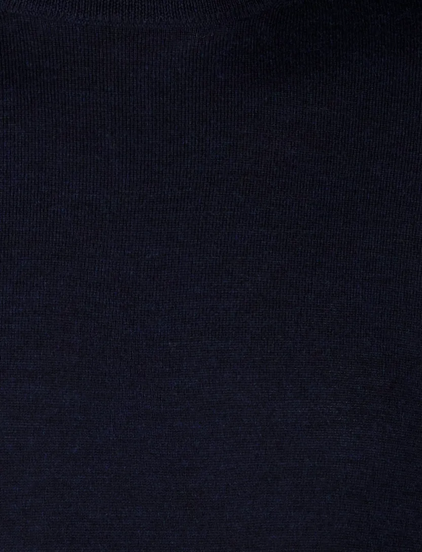 turtle neck trui portofino donkerblauw