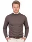 Portofino trui turtle neck bruin