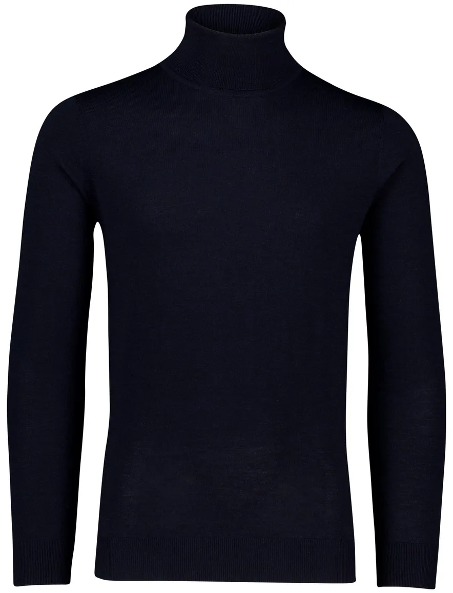 Portofino coltrui donkerblauw merinowol