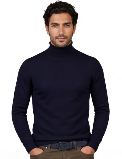 Portofino Portofino coltrui donkerblauw merinowol