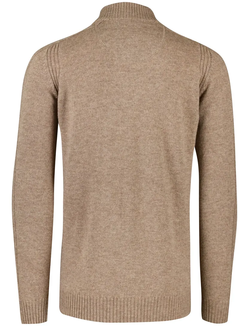 trui extra lange mouwlengte Portofino beige gemêleerd