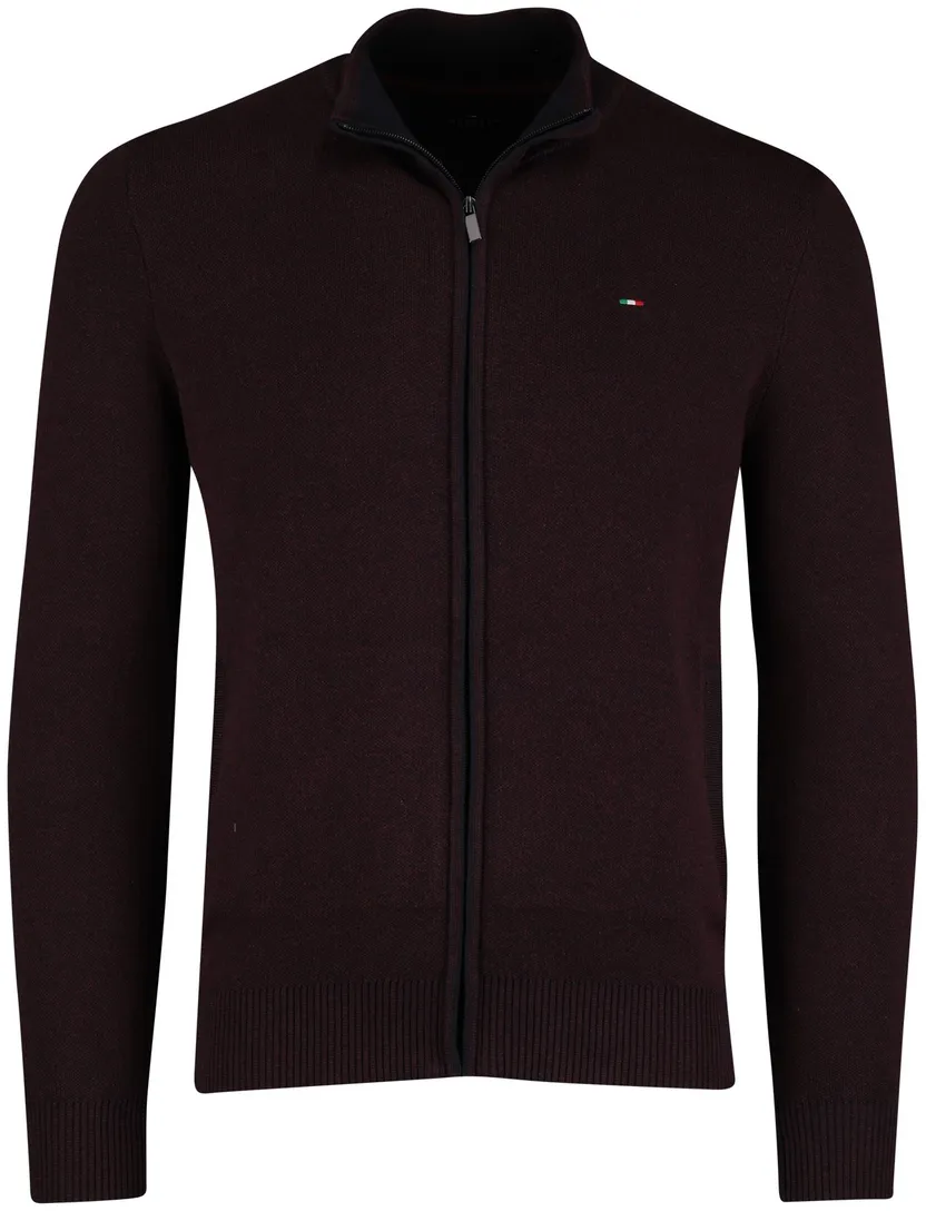 Aubergine vest Portofino katoen