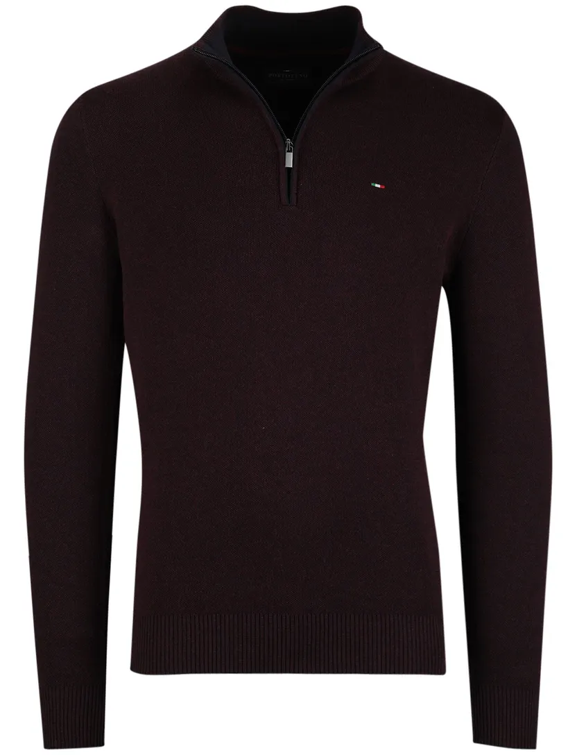 trui Portofino aubergine