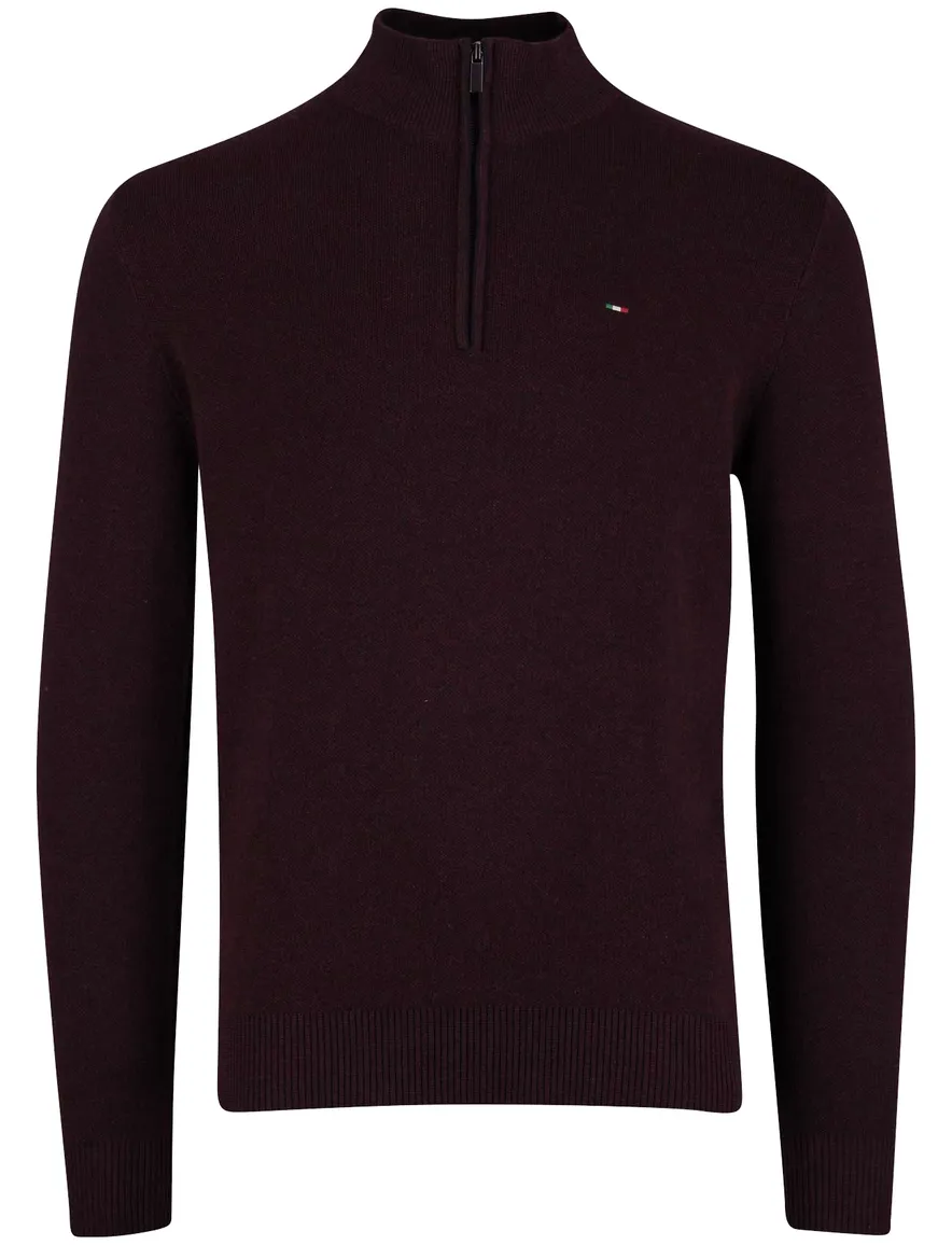 Portofino trui aubergine