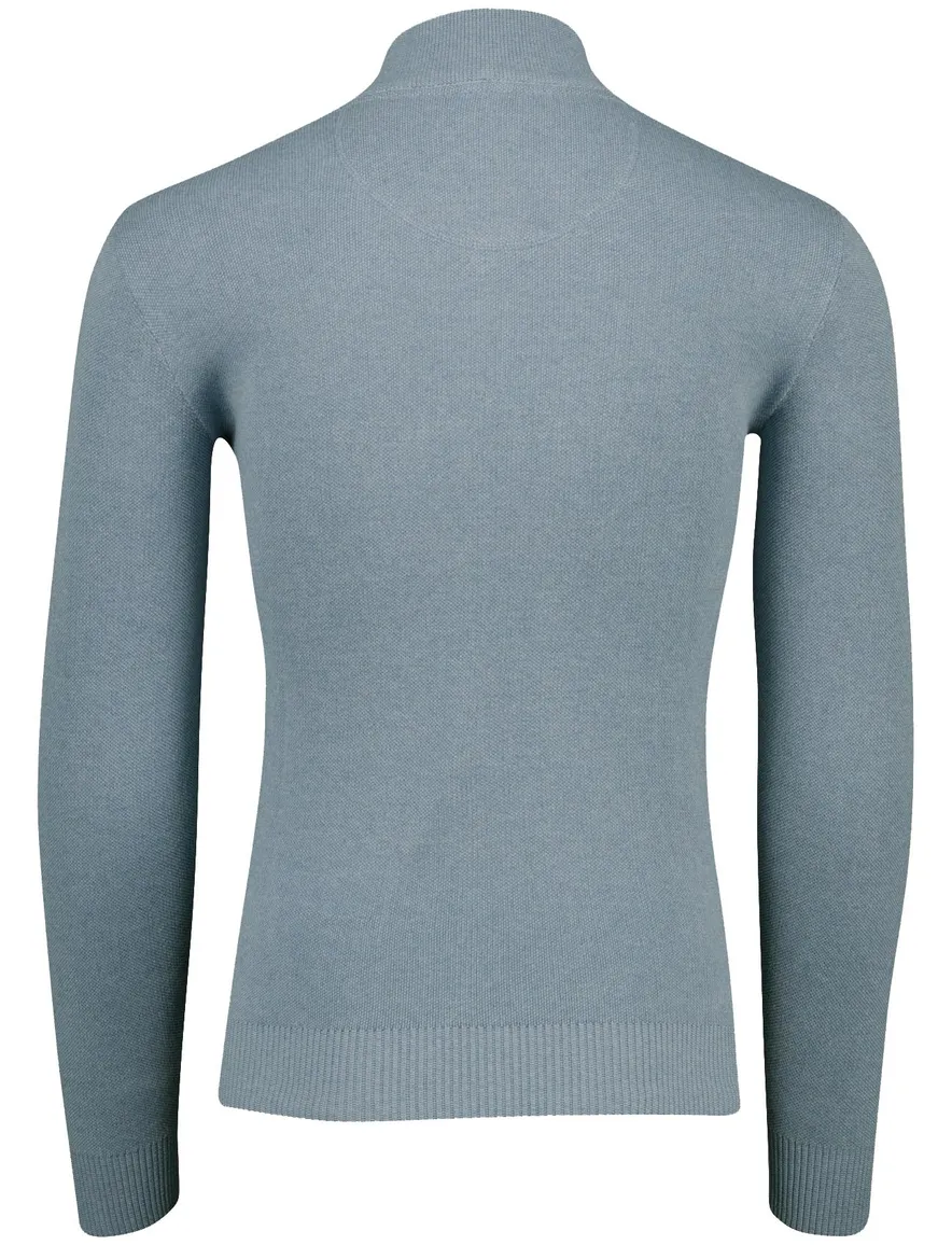 Portofino trui extra lange mouw polo kraag