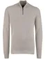 Portofino trui half zip beige katoen effem ml7