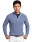 trui extra lange mouwlengte blauw Portofino