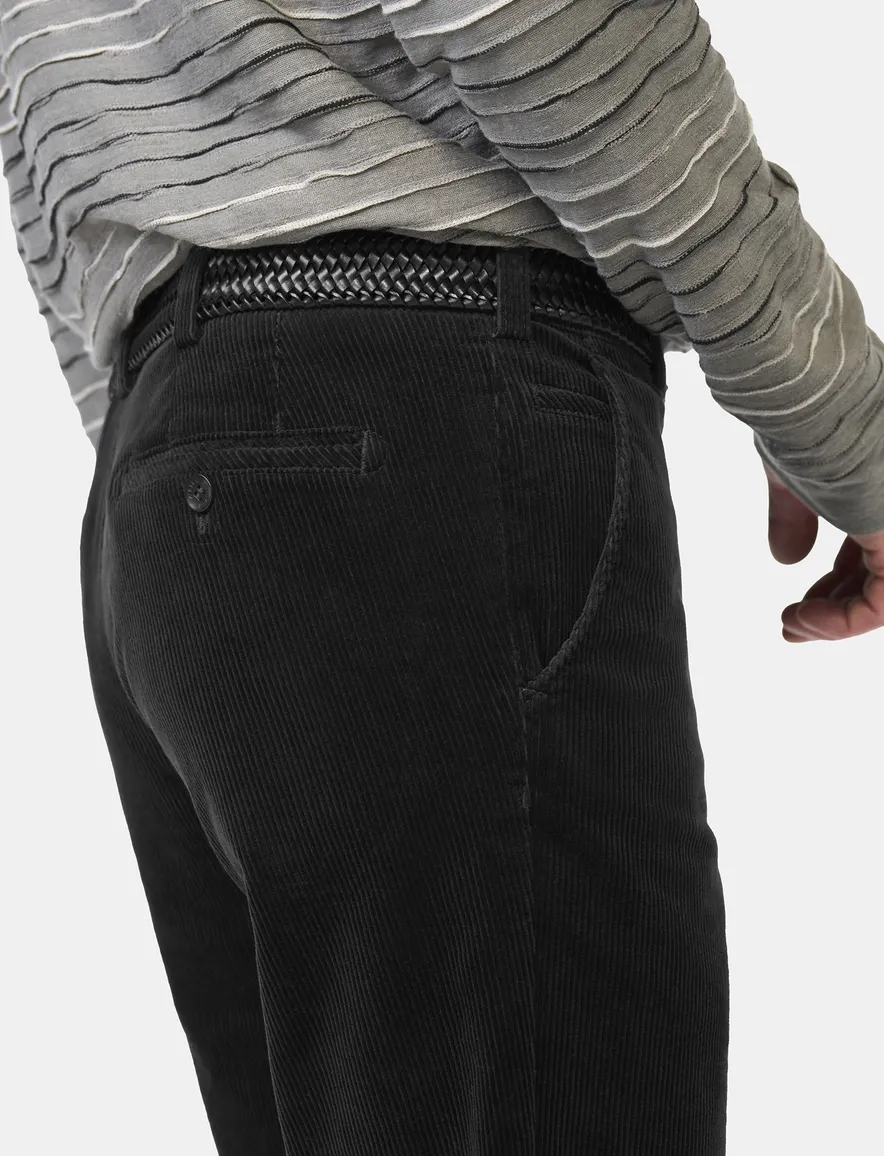 Meyer Pantalon chino zwart Bonn