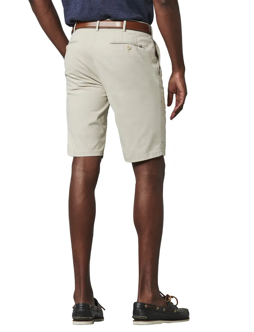 Shorts Meyer beige katoen zomer