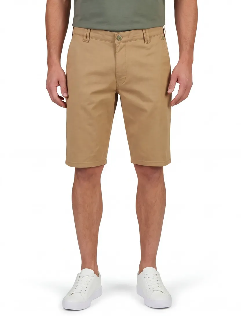 Meyer shorts bruin zomer katoen