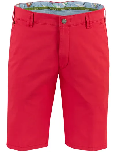Meyer Shorts Meyer rood katoen normale fit