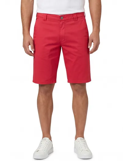 Meyer Rode shorts Meyer normale fit katoen