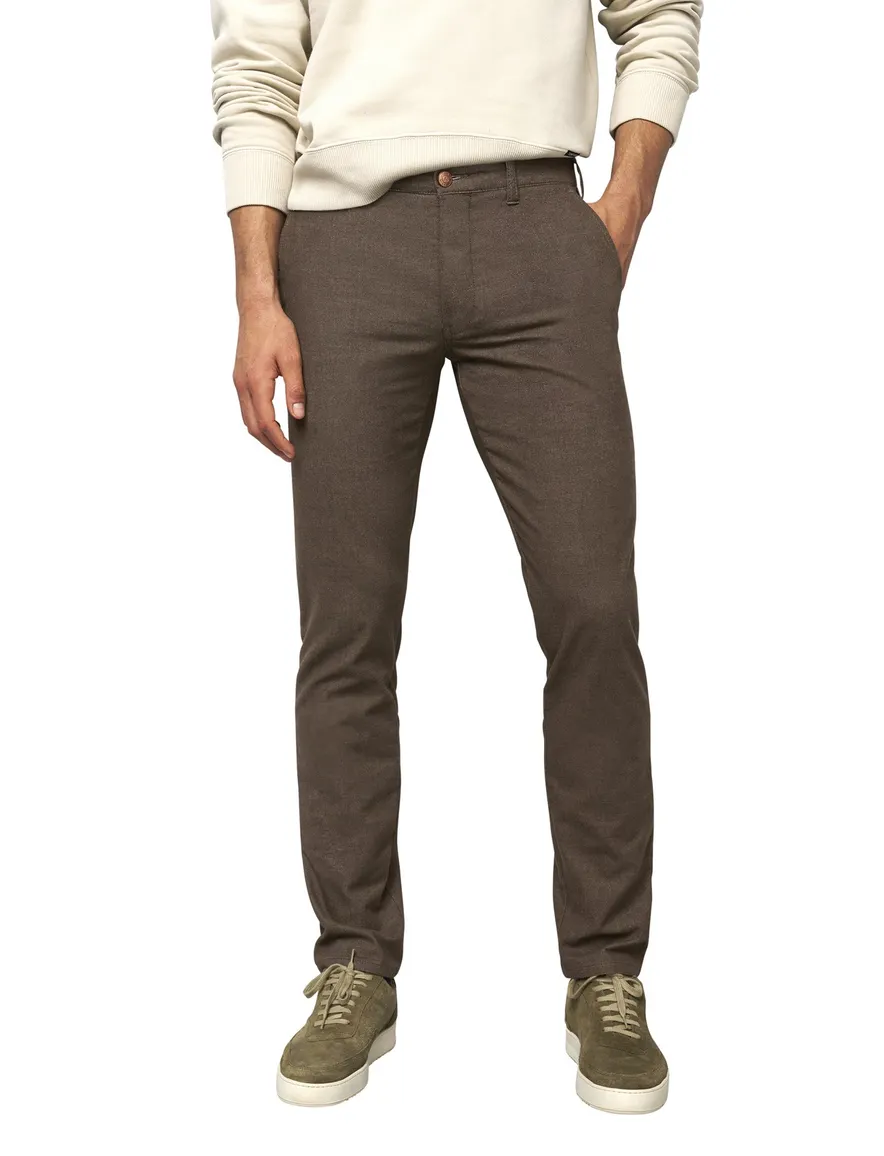 Meyer Pantalon chino bruin M5 Move