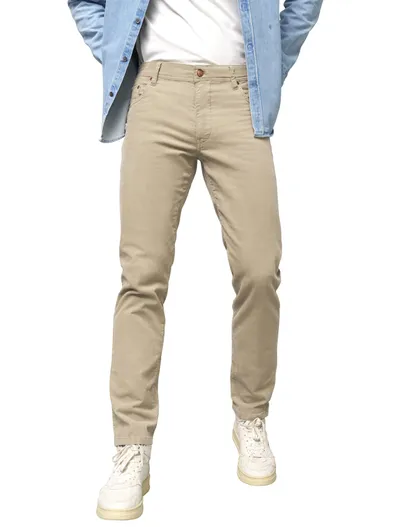 Meyer Meyer M5 Five 5p model broek beige effen corduroy