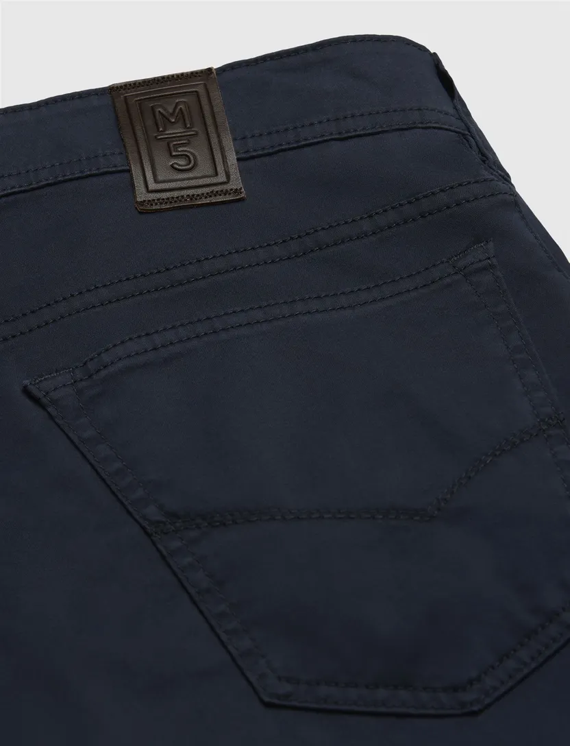 Broek Meyer donkerblauw 5-pocket model