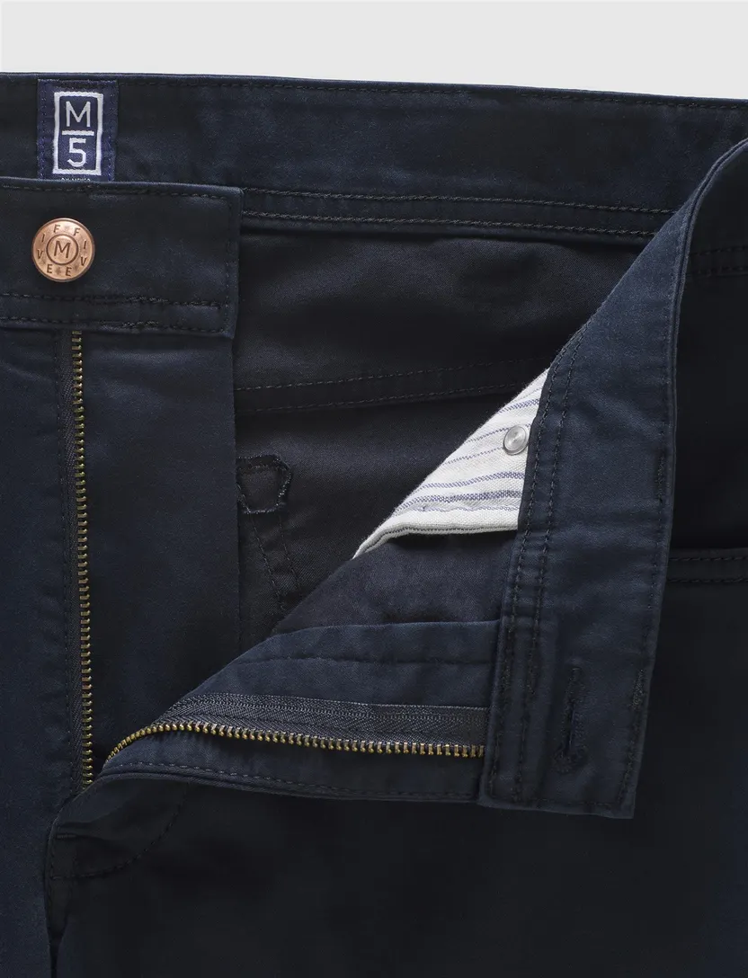Broek Meyer donkerblauw 5-pocket model